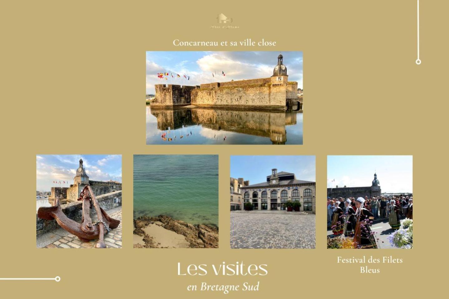 La Maison Bleue,Authenticite, Nature, Simplicite, 2-5 Personnes, Moelan Sur Mer Zewnętrze zdjęcie
