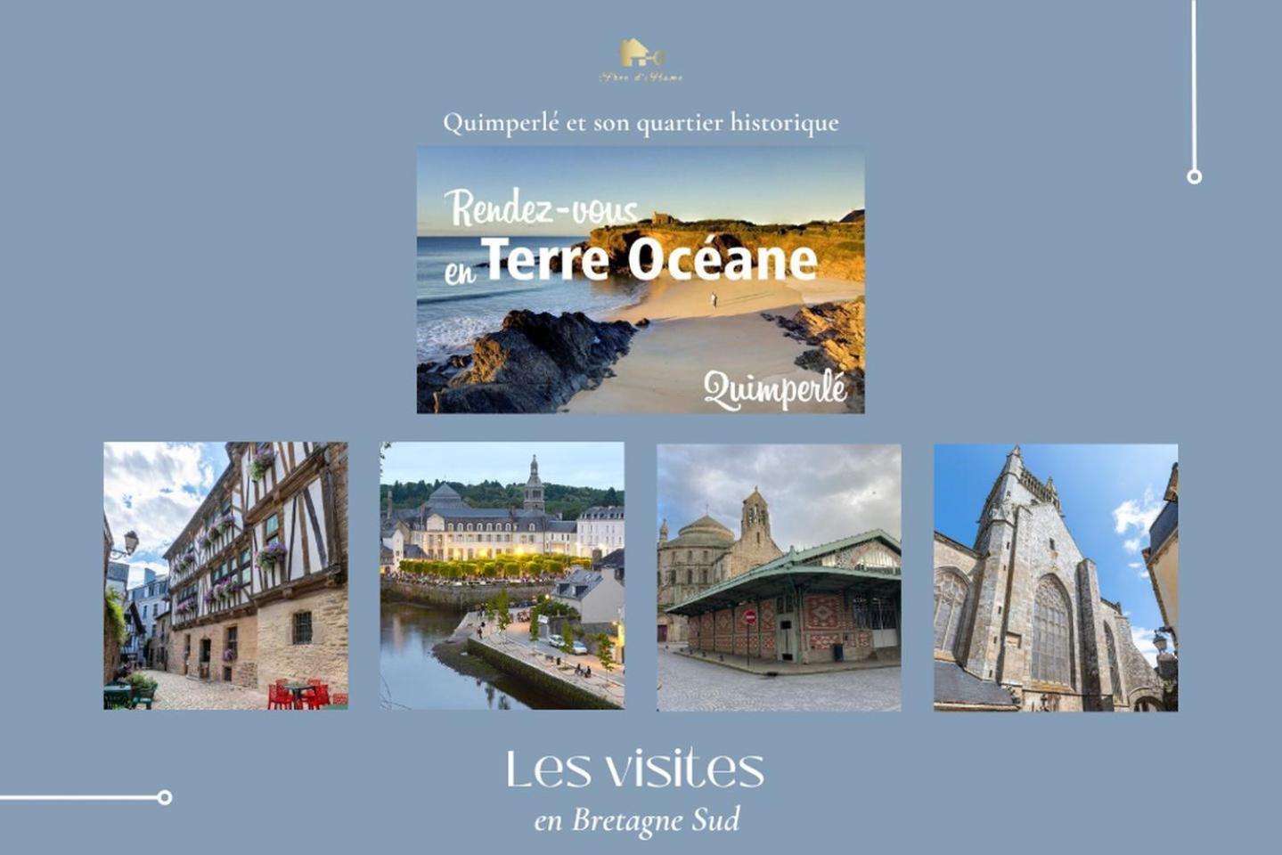 La Maison Bleue,Authenticite, Nature, Simplicite, 2-5 Personnes, Moelan Sur Mer Zewnętrze zdjęcie