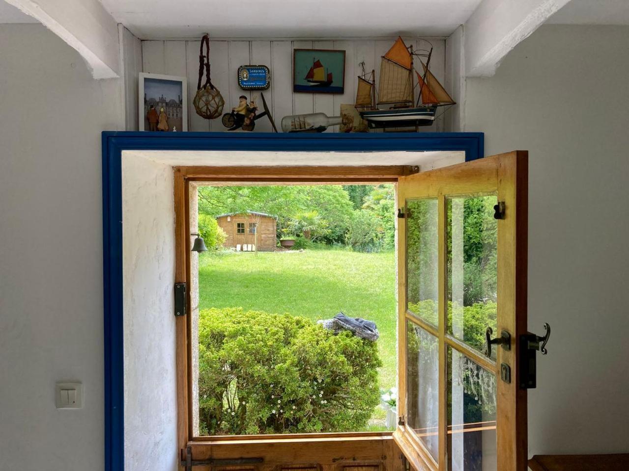 La Maison Bleue,Authenticite, Nature, Simplicite, 2-5 Personnes, Moelan Sur Mer Zewnętrze zdjęcie