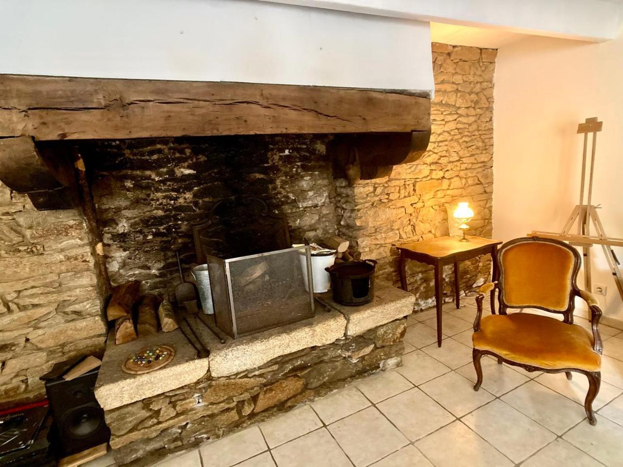 La Maison Bleue,Authenticite, Nature, Simplicite, 2-5 Personnes, Moelan Sur Mer Zewnętrze zdjęcie